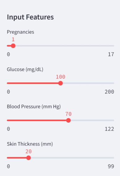 Diabetes Risk Prediction Website – screenshot 2