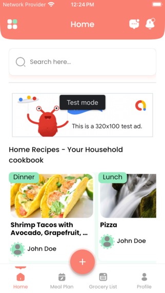Menu-Minder – screenshot 1