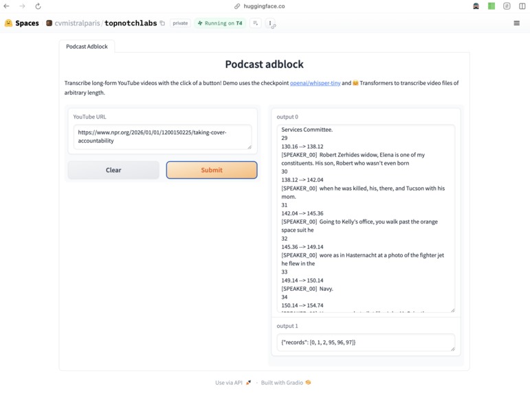 Podcast Adblock – screenshot 1