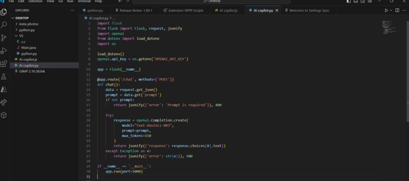 Ai copilot – screenshot 2