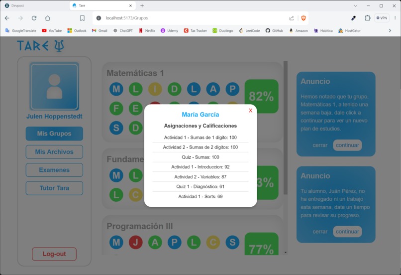 TARE.STUDY – screenshot 5