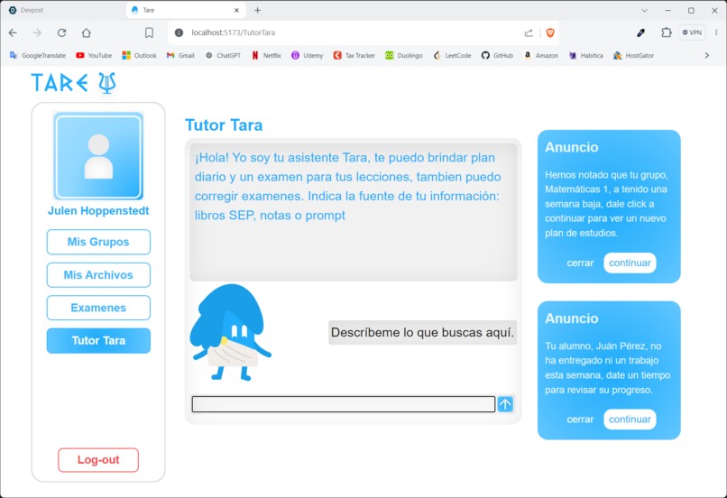 TARE.STUDY – screenshot 2