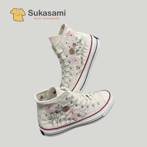 Step Up Your Style with Converse high tops embroidered – screenshot 1