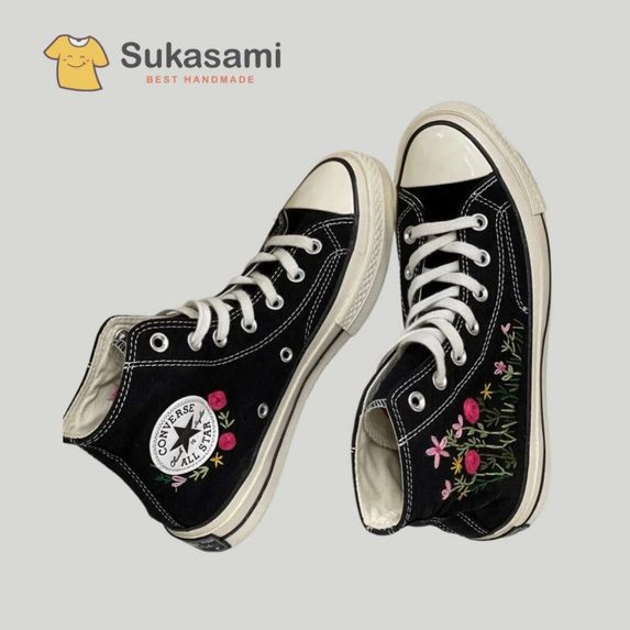 Step Up Your Style with Converse high tops embroidered – screenshot 3