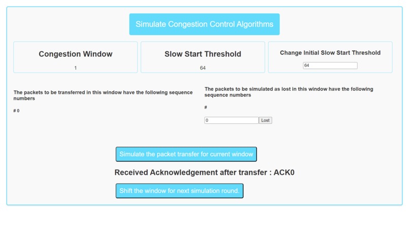 TCPViz – screenshot 1