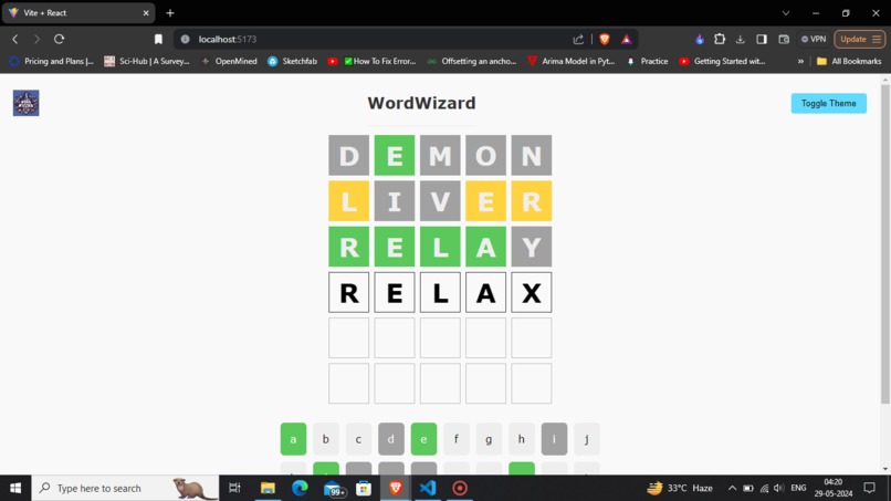 WordWizard – screenshot 1