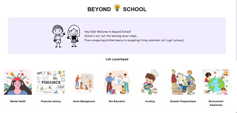Beyond School – screenshot 1