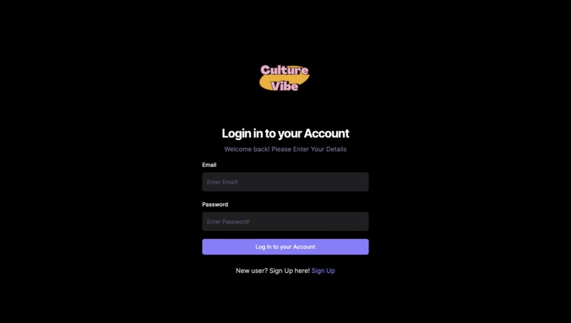 CultureVibe – screenshot 1