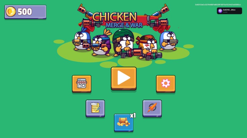 Seamless Blockchain Game with Smart Wallet and ChainLink VRF – screenshot 4