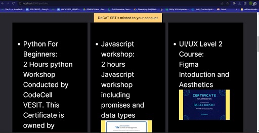 DeCAT: Decentralized Certification Authority – screenshot 3