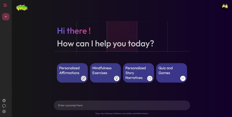 Hope.ai – screenshot 1