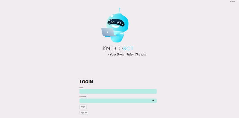 KNOCOBOT – screenshot 1