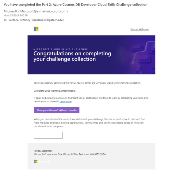 Microsoft Developers AI Learning Hackathon Phase 1 – screenshot 3