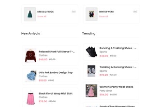 Shopping website