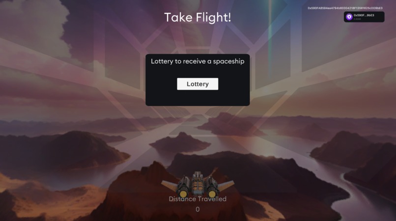 SpaceShip Racing with Smart Wallet on AVAX and ChainLink VRF – screenshot 4