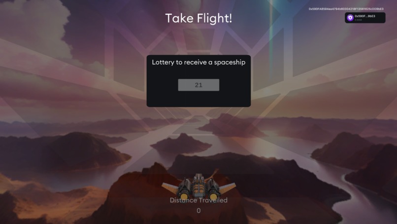 SpaceShip Racing with Smart Wallet on AVAX and ChainLink VRF – screenshot 5