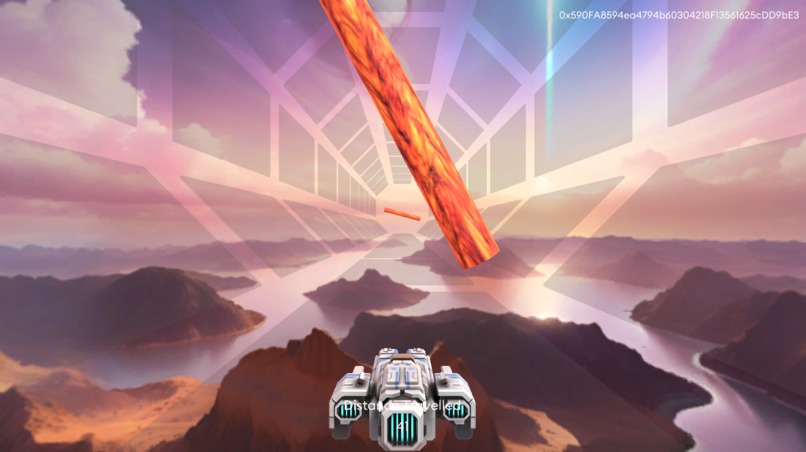 SpaceShip Racing with Smart Wallet on AVAX and ChainLink VRF – screenshot 8