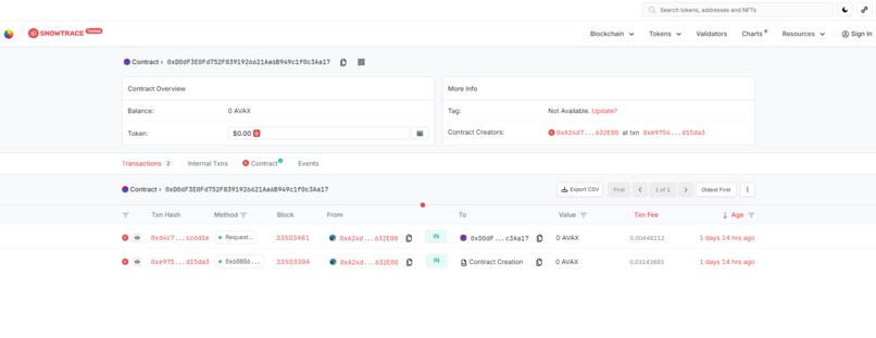 SpaceShip Racing with Smart Wallet on AVAX and ChainLink VRF – screenshot 9