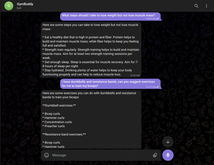 GymBuddy – screenshot 1