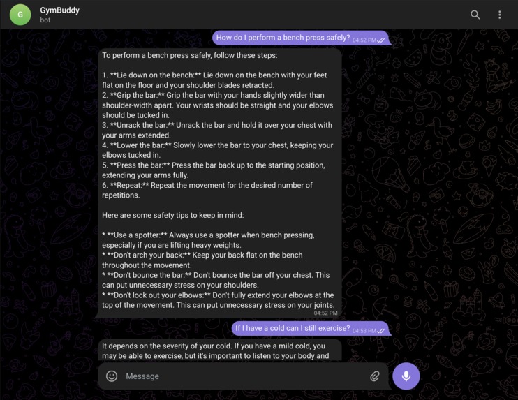 GymBuddy – screenshot 4