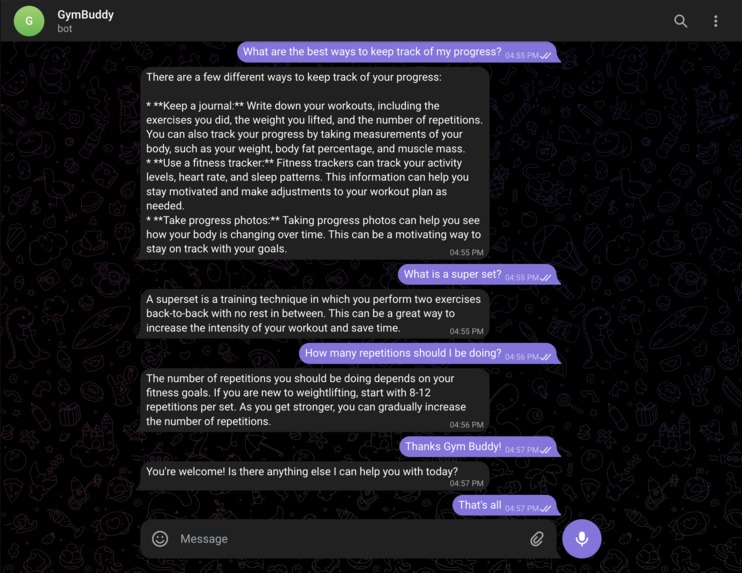GymBuddy – screenshot 5