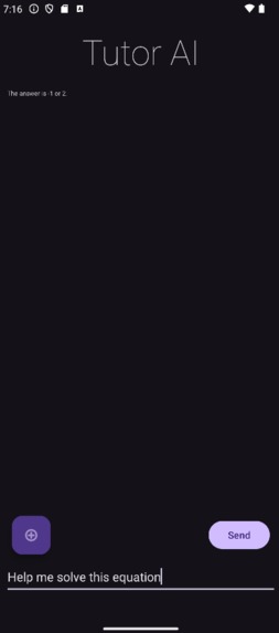 Tutor AI – screenshot 3