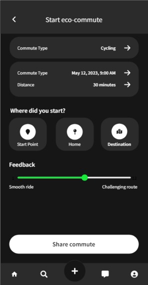 EcoCommute – screenshot 3