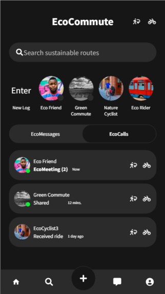 EcoCommute – screenshot 2