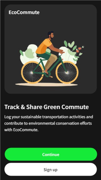 EcoCommute – screenshot 1