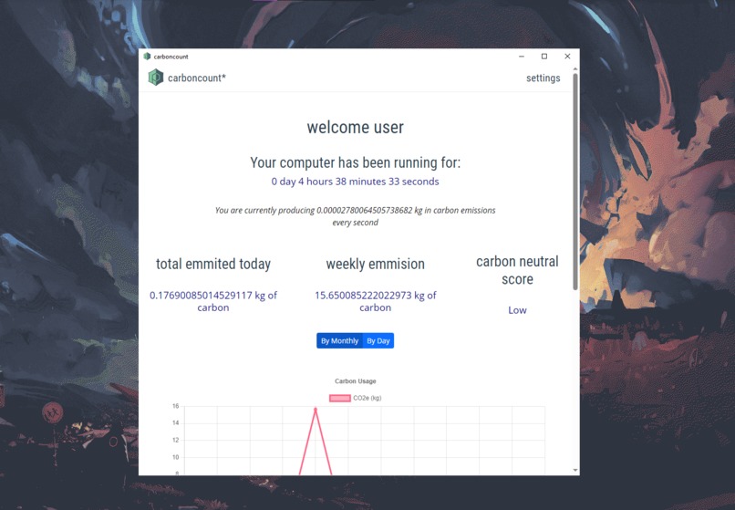 Carboncount – screenshot 2