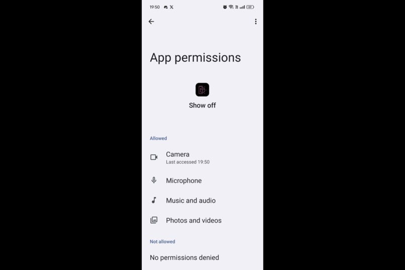 Show off – screenshot 2