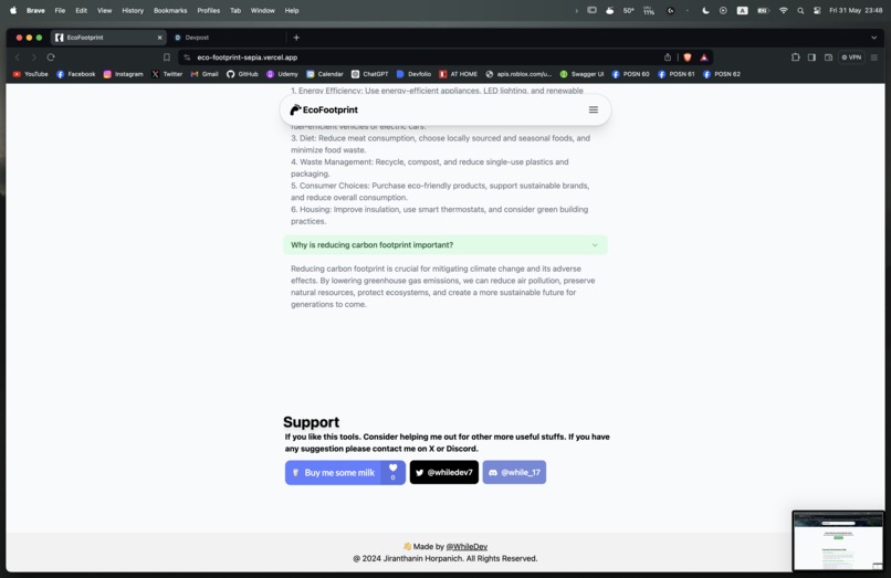 EcoFootprint – screenshot 6