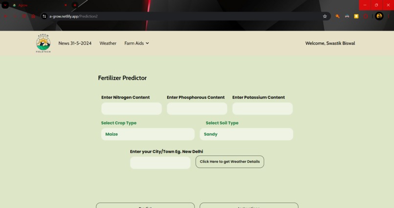 AGROW – screenshot 1