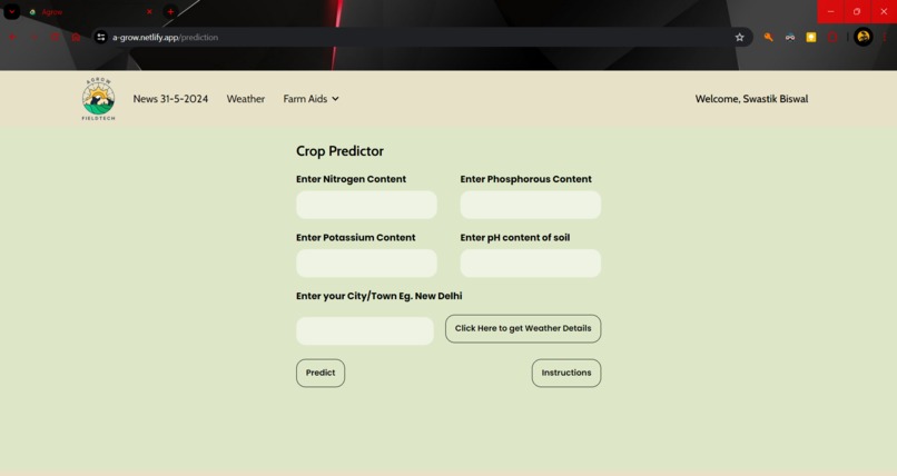AGROW – screenshot 2