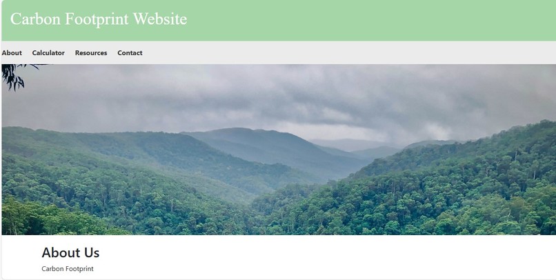 Carbon Footprint Calculator – screenshot 1
