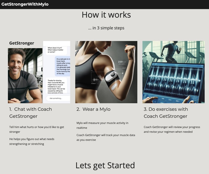 GetStronger with Mylo – screenshot 4