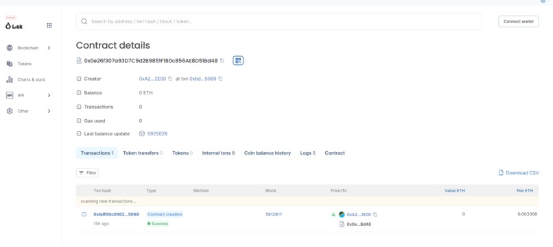 SpaceShip Racing with Smart Wallet on LISK – screenshot 11