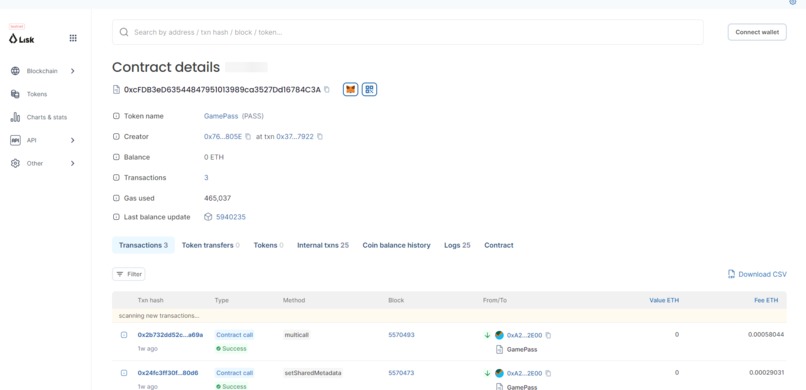 SpaceShip Racing with Smart Wallet on LISK – screenshot 8