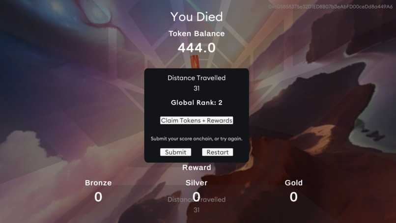 SpaceShip Racing with Smart Wallet on LISK – screenshot 6