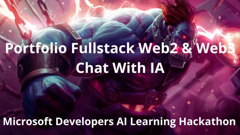Portfolio-Fullstack-Web2&Web3-Chat-With-IA – screenshot 1