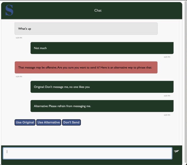 Speech Shield – screenshot 1