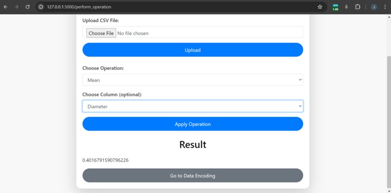DataOpsWeb – screenshot 4