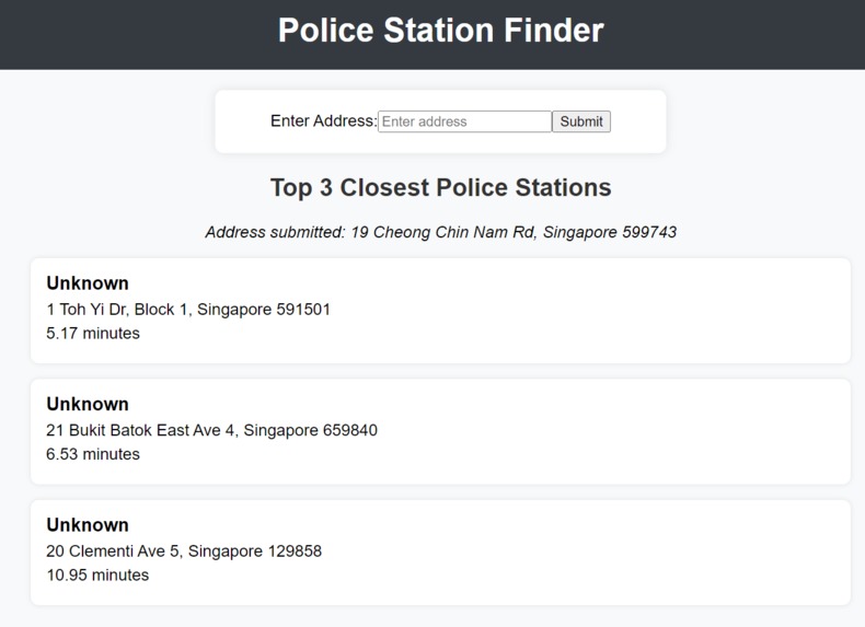 Beasts: Police Station Finder – screenshot 1