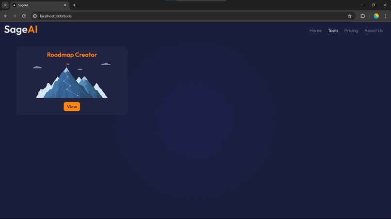 SageAI – screenshot 2