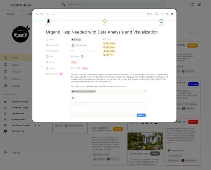 WorkNi – screenshot 3