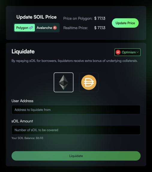 Synthetic Crude Oil Token – screenshot 4