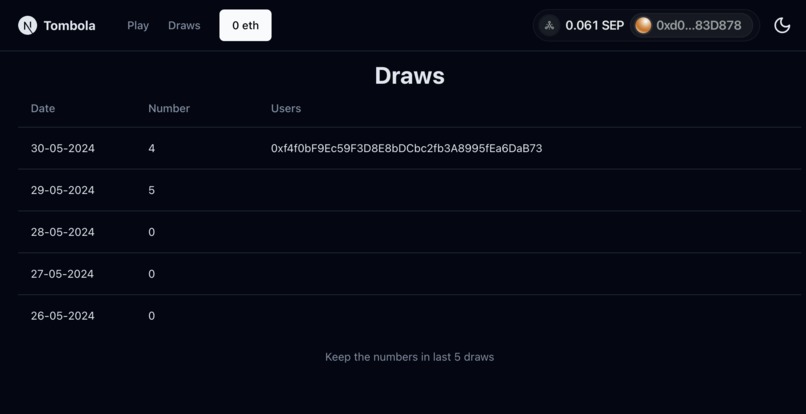 Tombola – screenshot 4