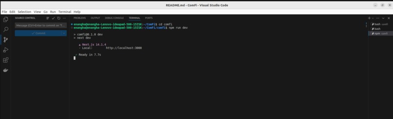 ComFinance – screenshot 2