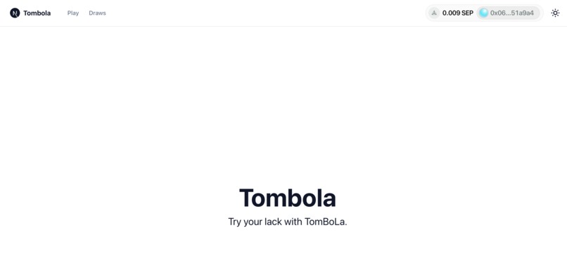 Tombola – screenshot 1
