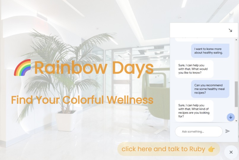 Rainbow Days: Find Your Colorful Wellness – screenshot 1